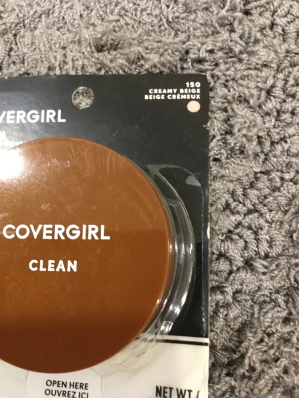 Covergirl Clean Pressed Powder-150 Creamy Beige